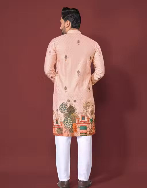 Multicolour Men’s Only Kurta