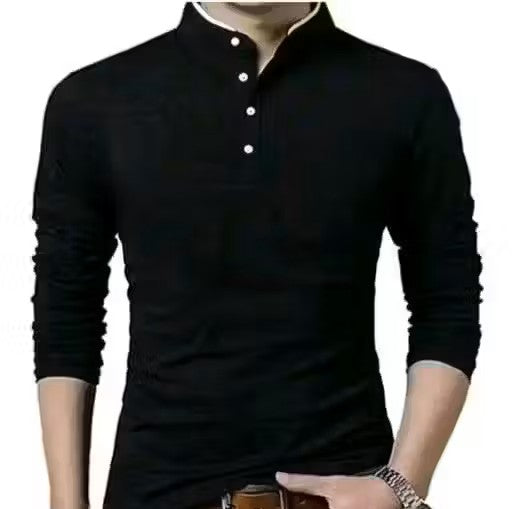 Stylish Multicoloured Cotton Blend Solid T-Shirt For Men | Casual Comfy Men's Half-Sleeved Regular Slim Fit Manadrian Coller T-Shirts | Mens Half Sleeves Cotton Tshirt | Regular Fit Cotton Tshirt for Men |T Shirt For Men & Boy's