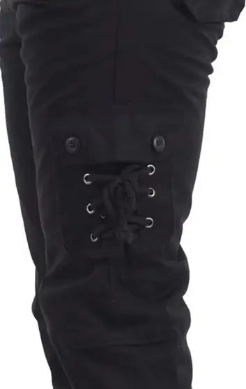 Men Cotton Blend Cargos