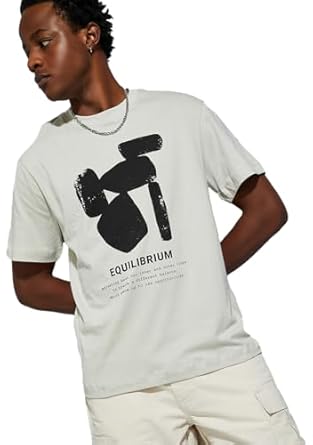 Max Men's Cotton Regular Fit URB_N Graphic Print T-Shirt