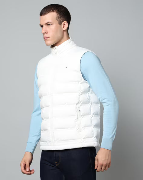 U.S. POLO ASSN. Men Quilted Regular Fit Gilet