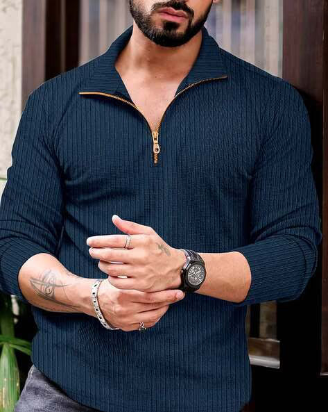 HK FASHION Men Regular Fit Polo T-Shirt