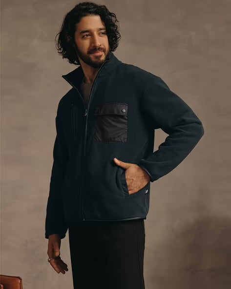 ANDAMEN Men Regular Fit Jacket