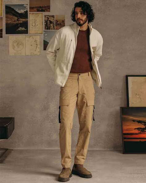 ANDAMEN Men Regular Fit Jacket