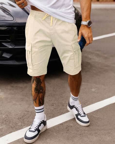 THE BEAR HOUSE Men Regular Fit Cargo Shorts