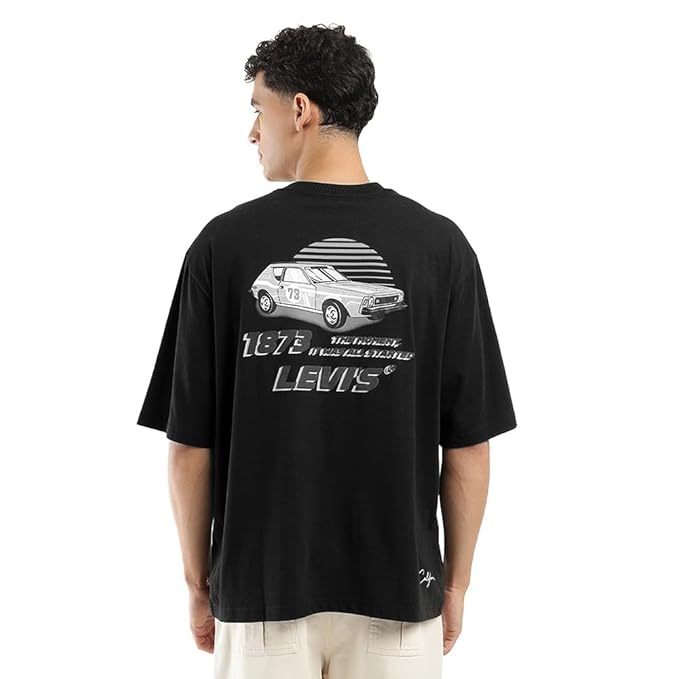 Levi's Men's Solid Loose Fit T-Shirt