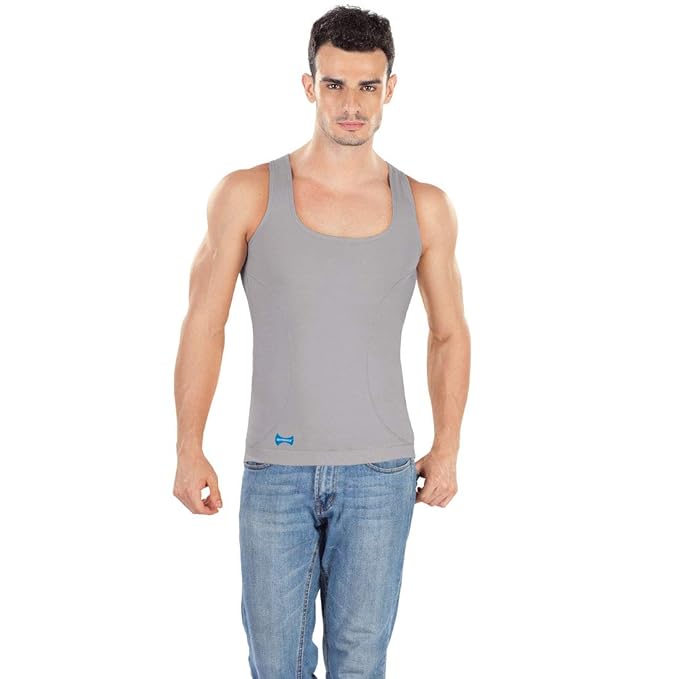 dermawear Men Zenrik Everyday Mild Compression Shapewear Vest for Chest and Abdomen