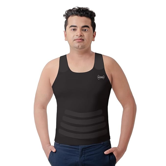 dermawear Men Breezeology Zenrik Chest and Abdomen Shapewear Vest