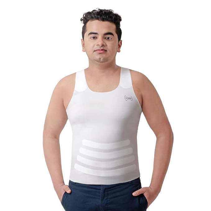 dermawear Men Breezeology Zenrik Chest and Abdomen Shapewear Vest