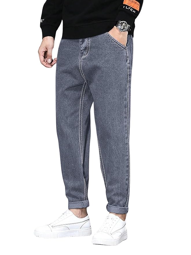 Ben Martin Men's Tapered Fit Jeans || Carrot Fit Jean's for Men || Relax Fit Denim for Man || High Rise Stretchable Casual Jean:s || Narrow Bottom Jean s for Men:s || Jeans for Men-s