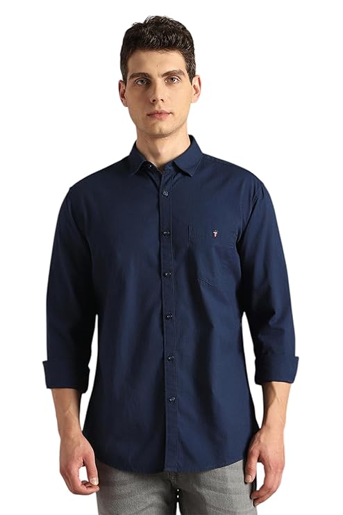 Louis Philippe Men's Slim Shirt