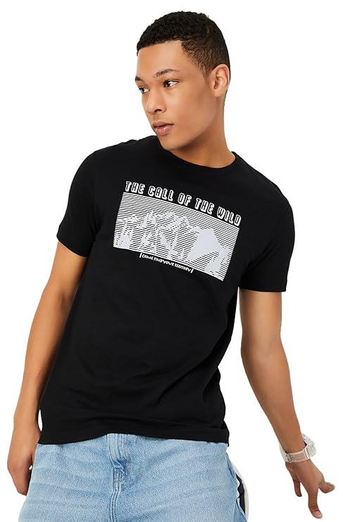 Max Men's Cotton Regular Fit T-Shirt