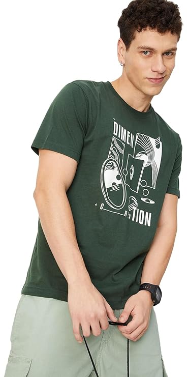 Max Men's Cotton Slim Fit T-Shirt