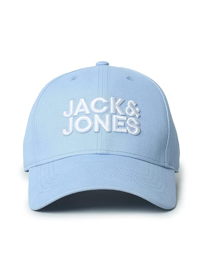 JACK & JONES Men's Cotton Baseball Cap with Adjustable Back Closure | Unisex Cap