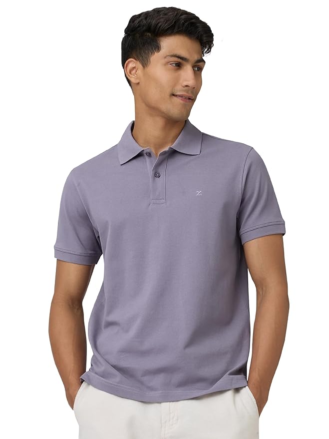 XYXX Men's Nova 100% Combed Cotton Regular Fit Polo T-Shirt