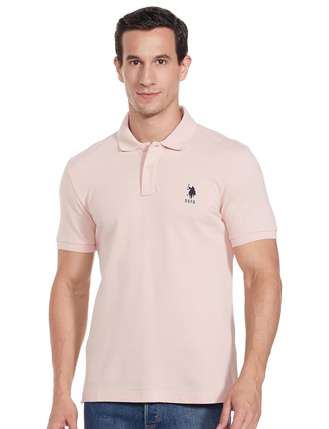 U. S. POLO ASSN. Men's Solid Slim Fit Polo Shirt