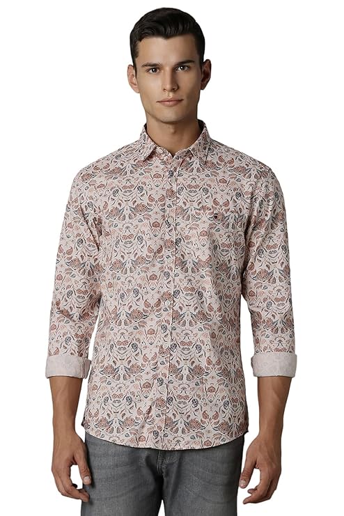 Louis Philippe Men's Slim Fit Shirt