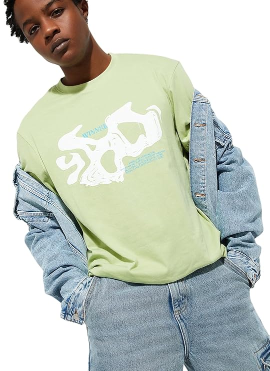 Max Men Cotton Regular Fit URB_N Graphic Printed T-Shirt