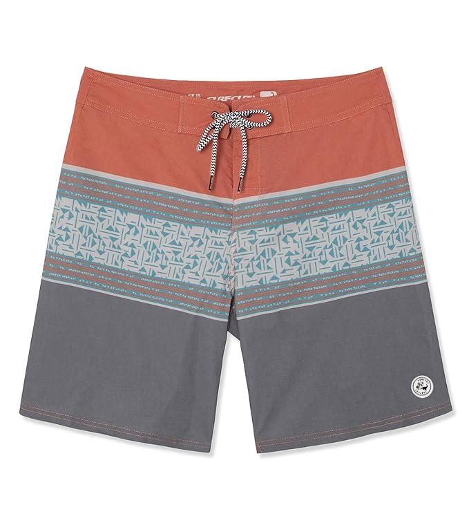 SURF CUZ Men's Vintage Cruzer Stretch Boardshort Chino Shorts