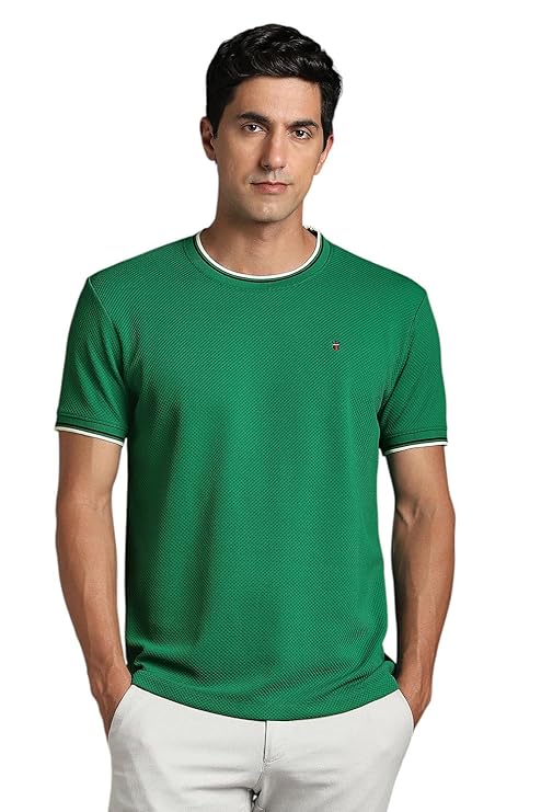Louis Philippe Men's Slim Fit T-Shirt