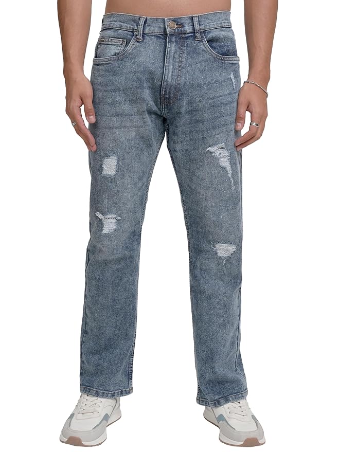 Highlander Men's Straight Jeans