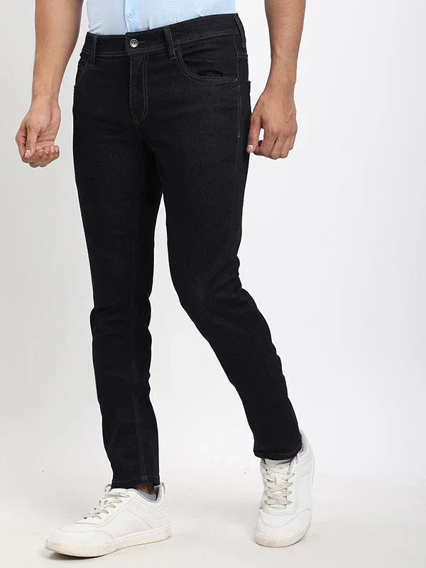 Men Kansas Fit Cotton Stretch Trouser