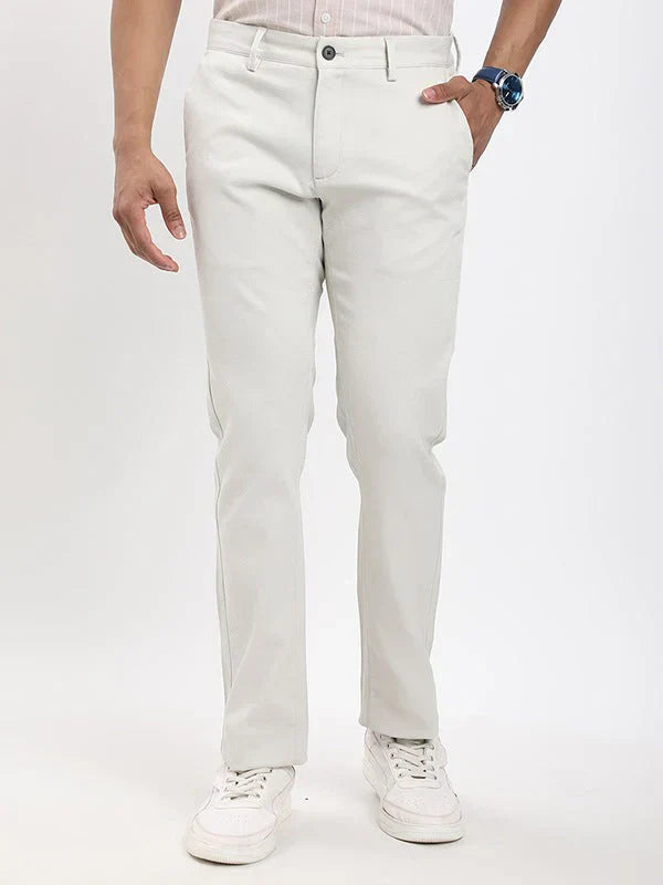 Men Brooklyn Fit Cotton Stretch Trouser