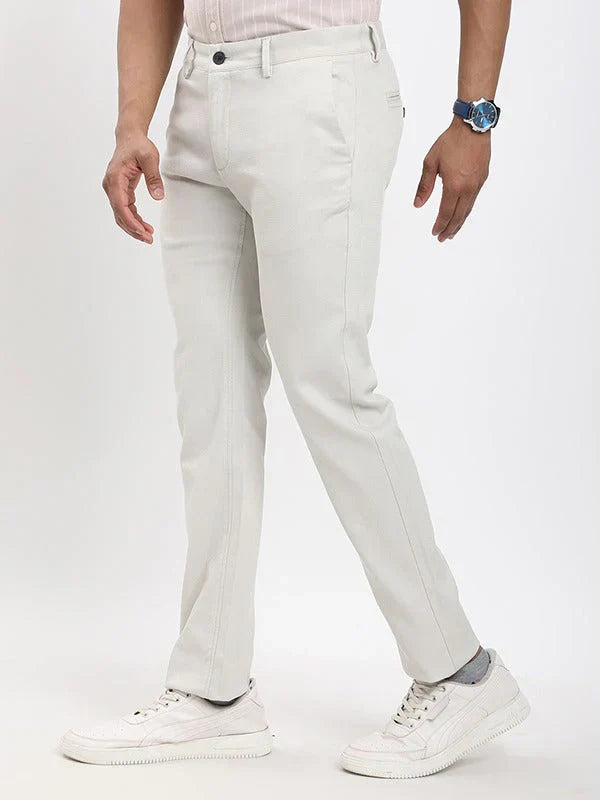 Men Brooklyn Fit Cotton Stretch Trouser
