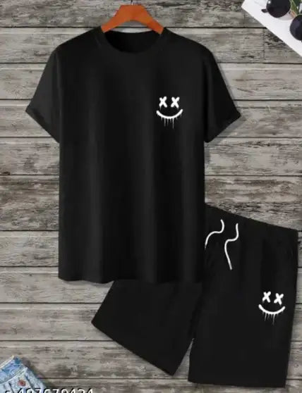 FUNKARI Tshirt Regular Shorts Co-ords Set