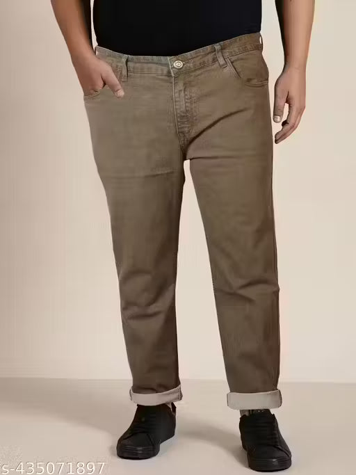 RIGBONE Men's Relaxed Olive Jeans