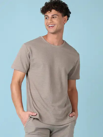 V-MART Tshirt Regular Shorts Co-ords Set