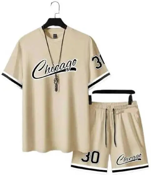 FUNKARI Tshirt Regular Shorts Co-ords Set