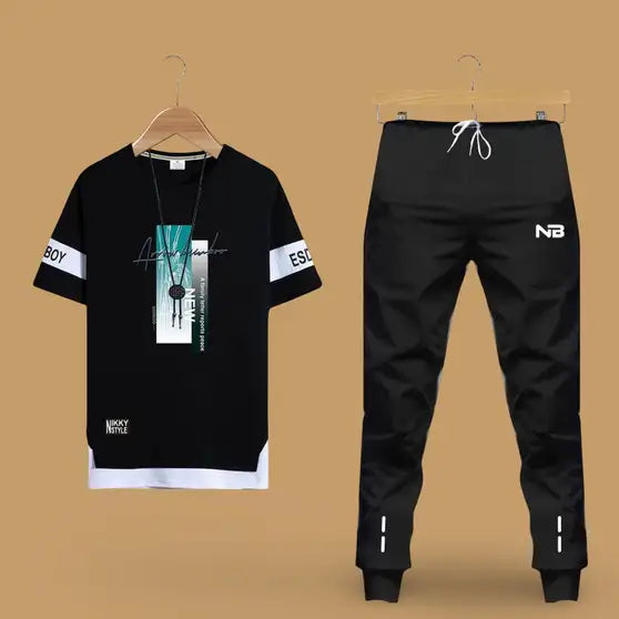 Lieo Trend Tshirt Pant Co-ords Set