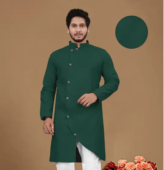 Men Kurta (Green)