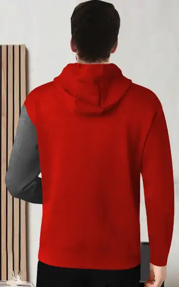 Printed Men Red, Grey T-Shirt