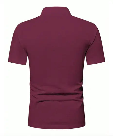 Solid Men Purple T-Shirt